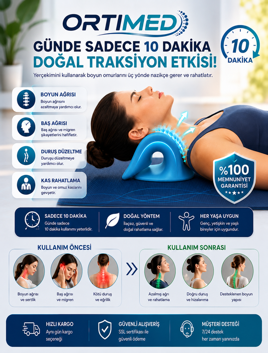 ORTOPEDİK BOYUN YASTIĞI